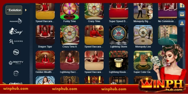 Featured Products at WINPH Online Casino