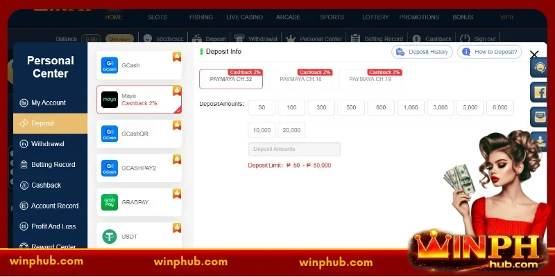 Guide to depositing money into WINPH in 3 simple steps