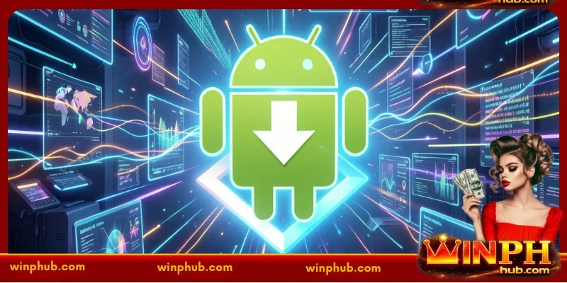 Instructions on download WINPH App for Android